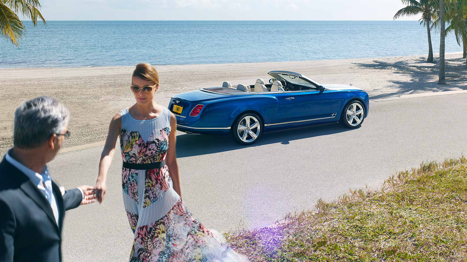 Trigger Shoots Bentley photoshoot in Miami