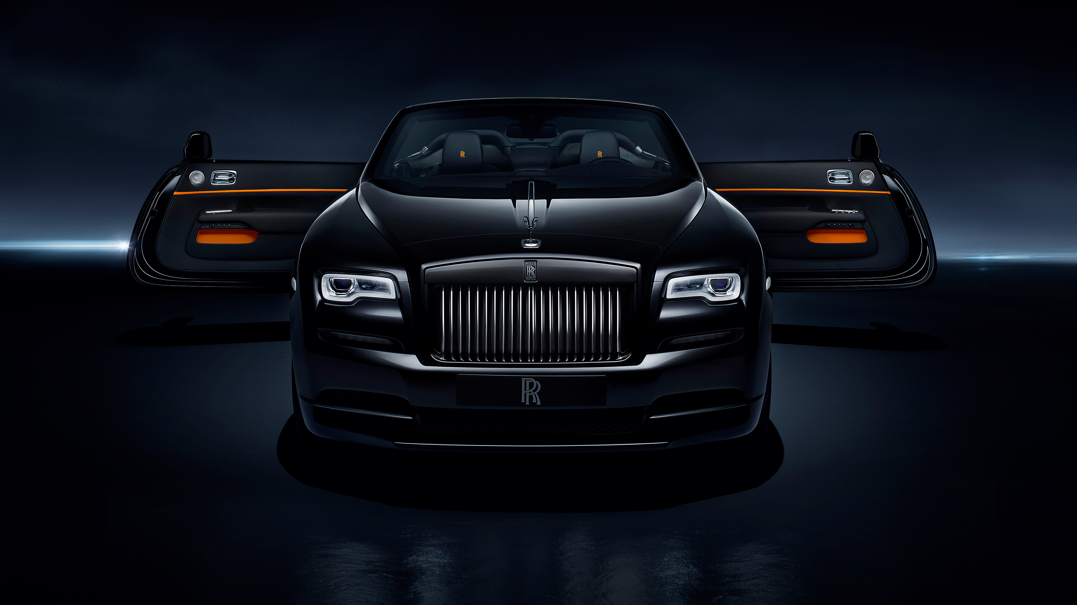 Trigger Shoots Rolls Royce Black Badge photoshoot